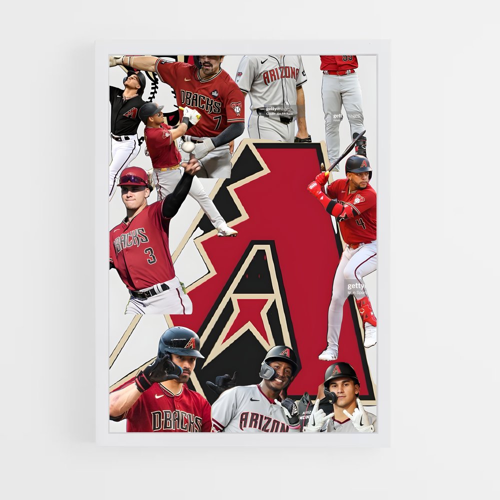 Poster Diamondbacks Spirit – affiche Baseball (vue 3)